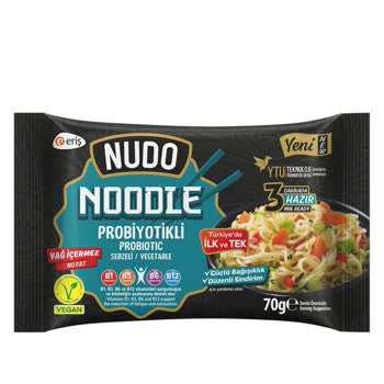 Nudo Probiyotikli Sebzeli Noodle Da Hiç Sebze Olmaması