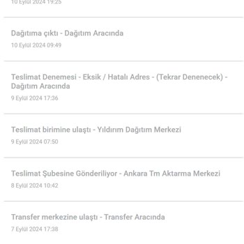 Hepsijet Geri Dönen Kargolar