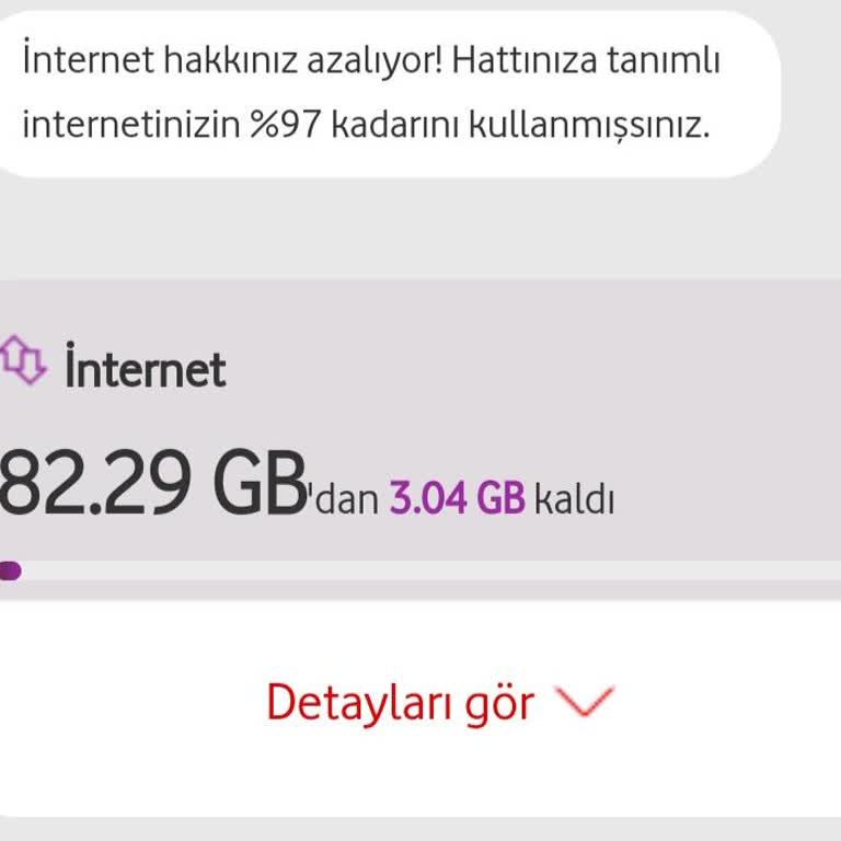 Vodafone İnternet Kullanımında Anormal Artış ve Kesinti Sorunları