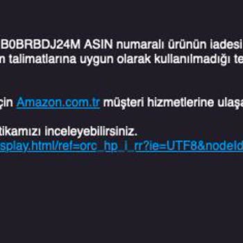 Amazon Türkiye'den Aldığım Puma Sandaletin Kalitesizliği Ve İade Sorunu
