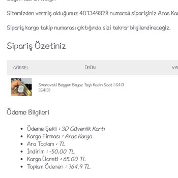 Gavanna Satıcı Yanlış Ürün Gönderdi Ve İletişim Kurulamıyor
