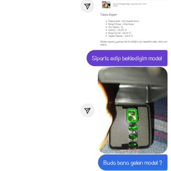 Gavanna Satıcı Yanlış Ürün Gönderdi Ve İletişim Kurulamıyor