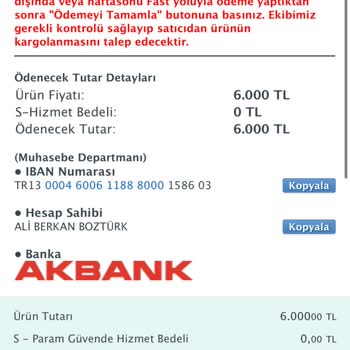 Sahibinden Ürün Aldım Ama Dönüş Yok