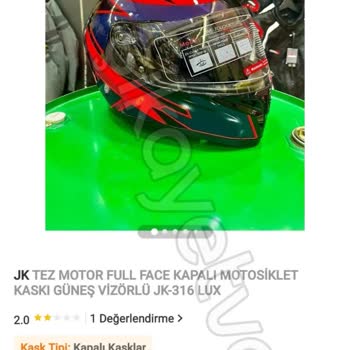 Şahin Motor Yanlış Kask Gönderimi Ve İlgisiz Müşteri Hizmeti
