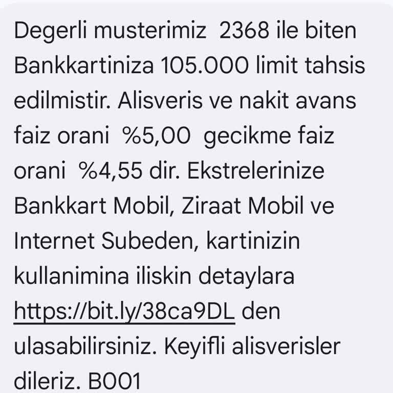 BDDK Ziraat Bankası İmzasız Kredi Kartı Yolluyor