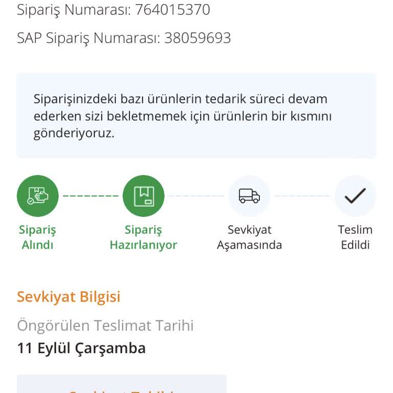 Avansas Siparişim Yarın Kapıda Dediler 1 Hafta Oldu Yok