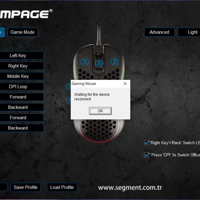 Rampage SMX-r85 Gentle Mouse Driveri Mousu Tanımıyor