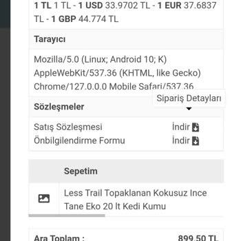 İyi Kedi Kumu Firması Eksik Ve İstemediğim Kedi Kumu Gönderdi