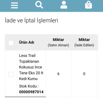 İyi Kedi Kumu Firması Eksik Ve İstemediğim Kedi Kumu Gönderdi