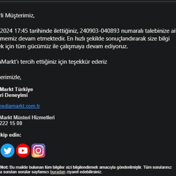 Media Markt 1 Yıl Önce Aldığım Faturayı Bulamıyor.