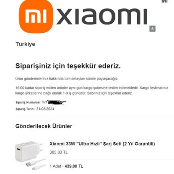 Miturkiye.com.tr Eksik Ürün Ve Yanıltıcı Bilgilerle Karşılaştım
