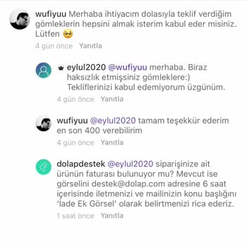 Dolap, Yalan Beyana Dayalı İade Talebini Onaylıyor