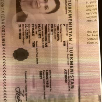 Türkmenistan Başkonsolosluğu Evden Ayrılan Çalışanın Eşyalarımı Alması