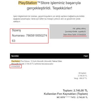 PlayStation Plus Deluxe 12 Aylık Aboneliğin 2 Defa Ücretlendirilmesi
