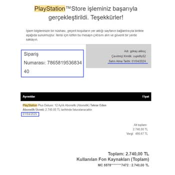 PlayStation Plus Deluxe 12 Aylık Aboneliğin 2 Defa Ücretlendirilmesi