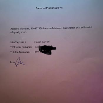 Sade Net Abonelik İptal