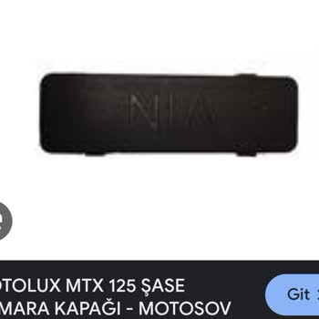 Motolux Parça Tedariği Mtx Port Bagaj Ve Sase Kapağı Stoklarda Yok!