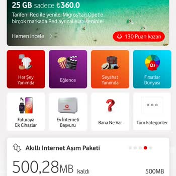 Ek Paket Kullanımında Haksız Ücretlendirme