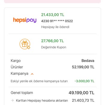 Hepsiburada Ek Ödemeyi Yatırmıyor