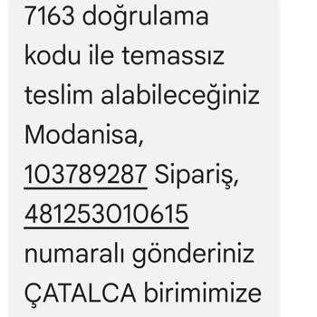 Çatalca MNG Kargo Modanisa Kargom Ortada Yok