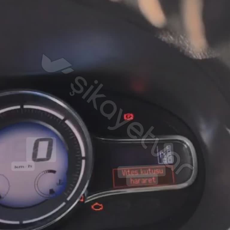 Renault Megane Vites Kutusu Hararet Hatası