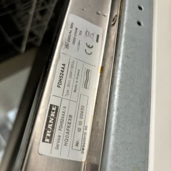 Franke Bulaşık Makinesi Sepet Paslanması