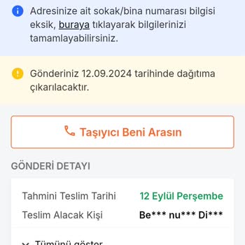 Trendyol Sipariş Tarihi Ayarlaması