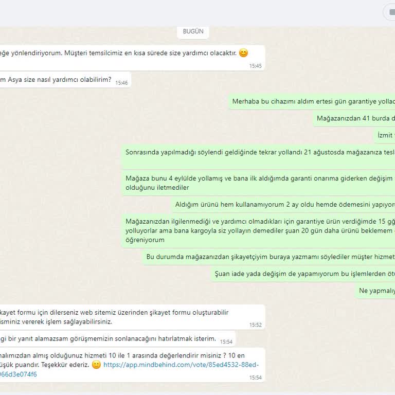EasyCep Aldığım Ürün Sorunlu Garantiden Çözümsüz Dönüyor Destek Yok
