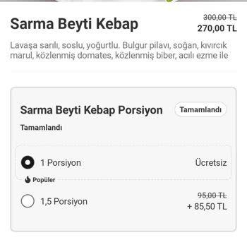 Yemeksepeti Görsel Ve Gerçek Arasındaki Farklar Ve İlgisizlik