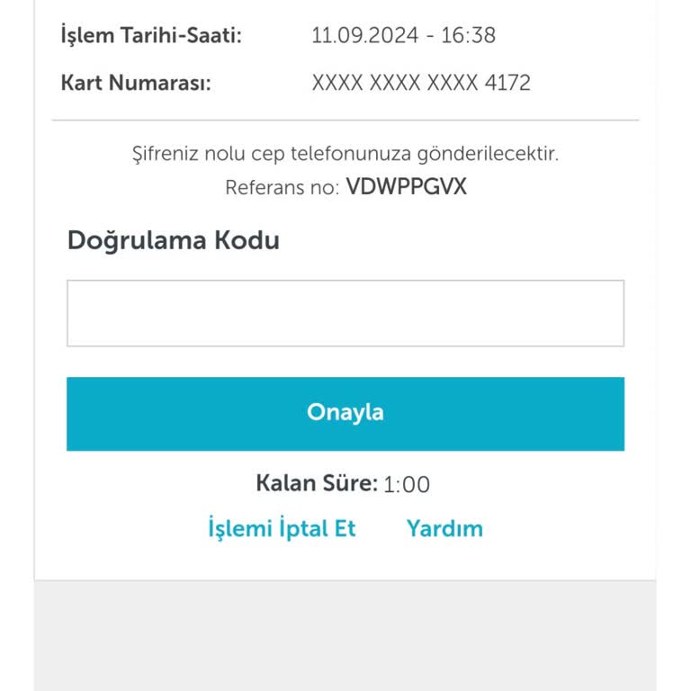 Ziraat Bankası Kod Gelmiyor L