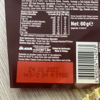 Migros'tan Alınan Ülker Çikolatanın Bayatlaması