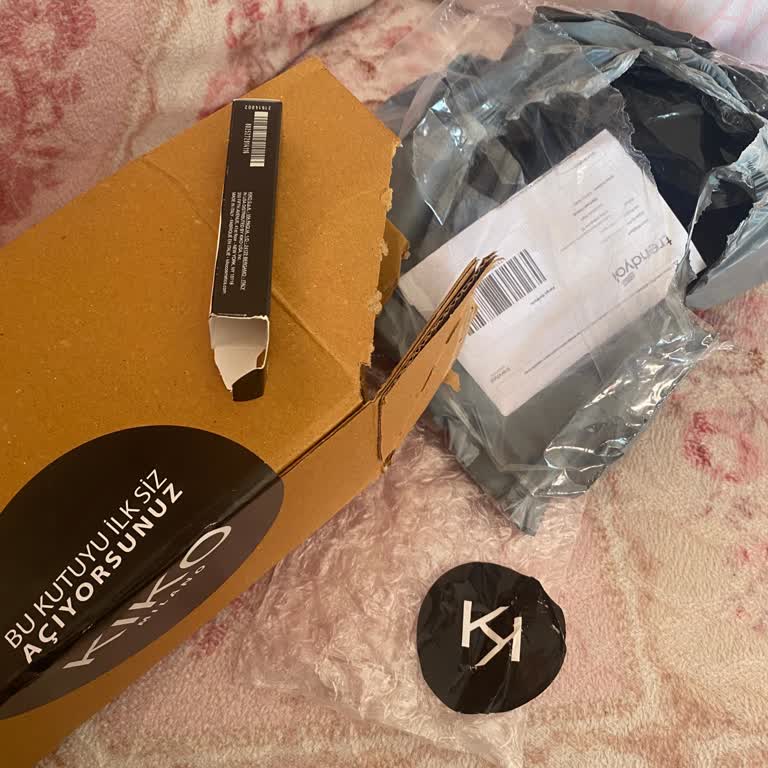 Kiko Milano Boş Kutu Gönderdi
