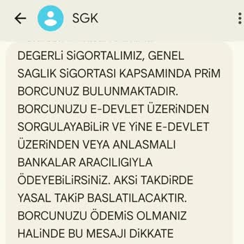 GSS Borcu Mesajı SGK'nın Türkiye'ye Gece Yarısı Operasyonu