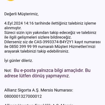 Allianz Sigorta Allianz Ve Otogong'un Ödeme Gecikmesi Mağduriyet Yaratıyor