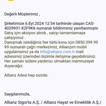 Allianz Sigorta Allianz Ve Otogong'un Ödeme Gecikmesi Mağduriyet Yaratıyor