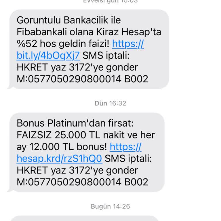 Hesapkurdu Dan Gelem SMS