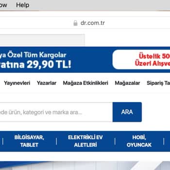 D&R'da Sipariş İptali Ve Müşteri Hizmetleri Sorunu