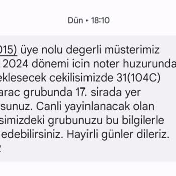 Fuzul Otomotiv Fuzulev Teslimat Süresi