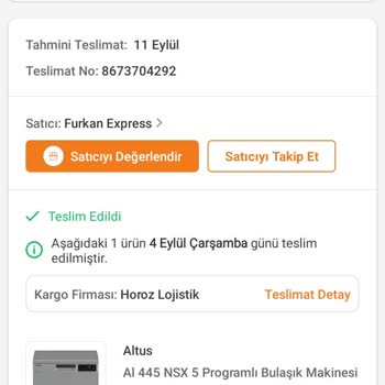Horoz Lojistik Kargo Firmasının Teslimat Yetersizliği