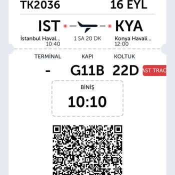 Problemas con el Embarque de mi Vuelo a Konya con Turkish Airlines