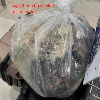 Pegasus Bagajım Yanmış-Ezilmiş, Eşyalarım Kullanılamaz Durumda