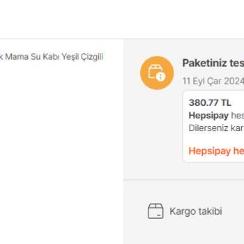 Hepsiburada Durduk Yere Sipariş İptali