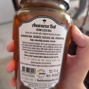 Anavarza Bal Kavanozunda Görülen Küf Benzeri Oluşumlar