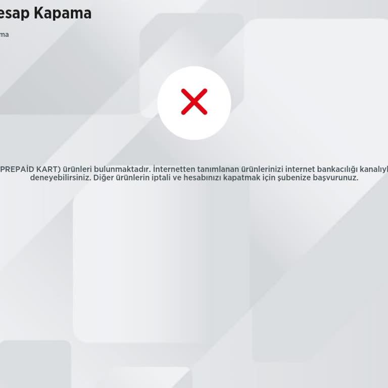 Ziraat Bankası Hesap Kapatamama Şikayeti