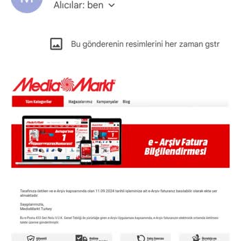 Media Markt İnternet Üzerinden Aldığım Ürün Teslim Edilmedi.