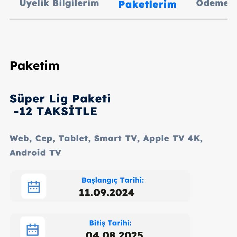 TOD Tv 12 Aylık Satılan Paket 12 Aylık Değil