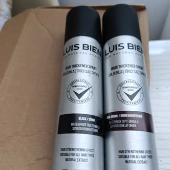 Luis Bien Saç Ürünlerindeki Bozuk Şişe Sorunu
