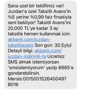 Akbank Nakit Avans Karmaşası