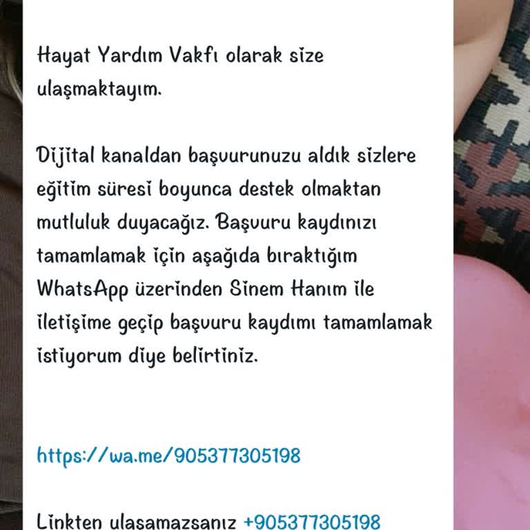 Hayat Vakfı (Burs) Hayat Vakfı Burs Şüphesi