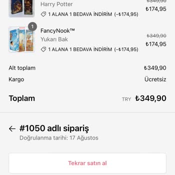 Fancynooks Kargomu Yollamadığı Gibi Ücretimi De İade Etmedi!
